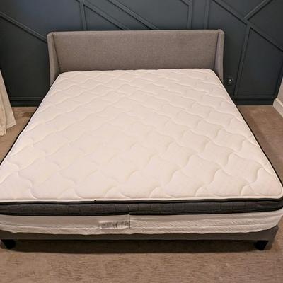 King Size Bed and Linen Frame