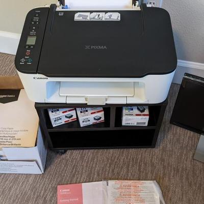 Canon TS3522 Printer with Dell 22" Monitor