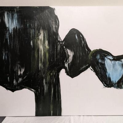 Oversized Wrapped Canvas Art