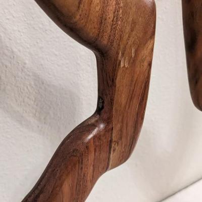 Abstract Wood and Marble Statuaries