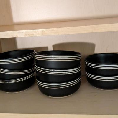 At Home Dishes and Drinking Glasses
