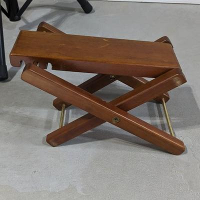 Stand Classic Wooden Guitar Foot Rest and Bamboo Music Stand
