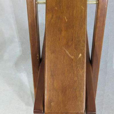Stand Classic Wooden Guitar Foot Rest and Bamboo Music Stand