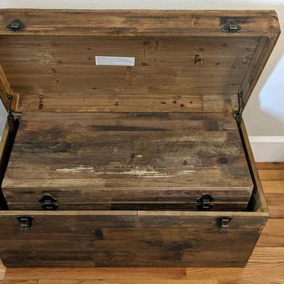Raw Wood Storage Chests