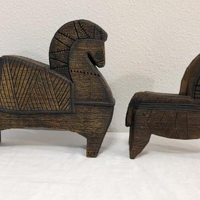 Resin Cast Equine Figures