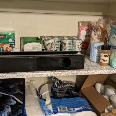 Contents of Kitchen Pantry