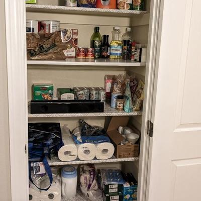 Contents of Kitchen Pantry