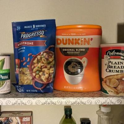 Contents of Kitchen Pantry