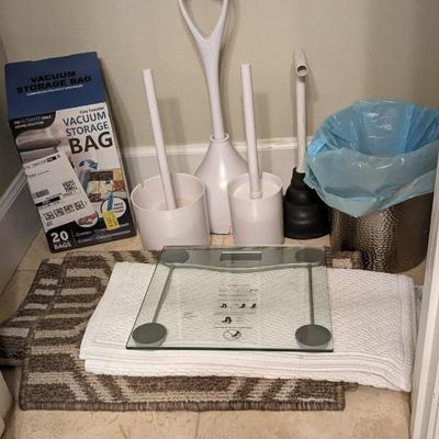 Contents of Bathroom Closet