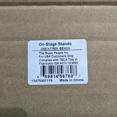 New in Box Keyboard Bench