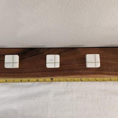 Carved Wood Hanging Hooks