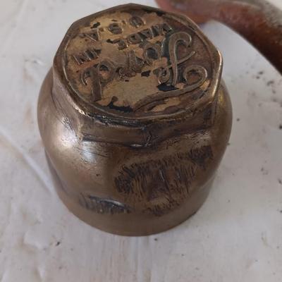 Antique Ford Model T Brass Grease Hub Cap and other automotive items