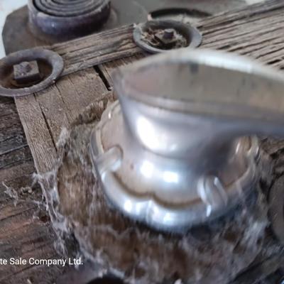 Vintage automobile accessory items - window cranks - rearview mirrors - and more
