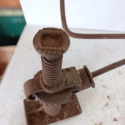 Antique Walker Manufacturing Automotive Truck Train Screw Jack