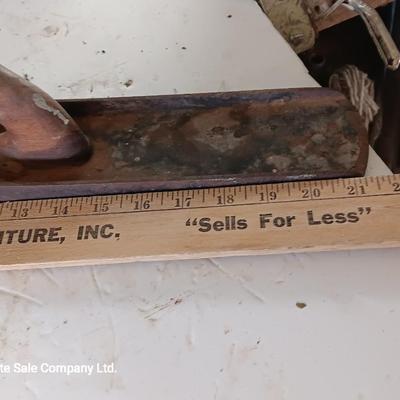 Antique 21" corrugated Planer wood planer