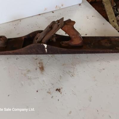 Antique 21" corrugated Planer wood planer