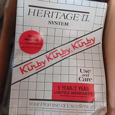 Kirby Heritage II system Vacuum cleaner with attachments and more -