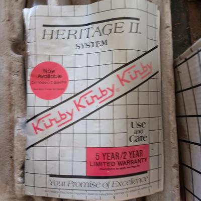 Kirby Heritage II system Vacuum cleaner with attachments and more -
