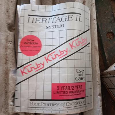 Kirby Heritage II system Vacuum cleaner with attachments and more -
