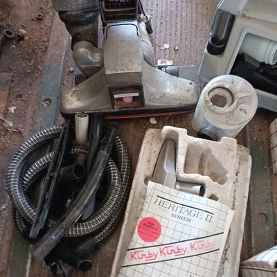 Kirby Heritage II system Vacuum cleaner with attachments and more -