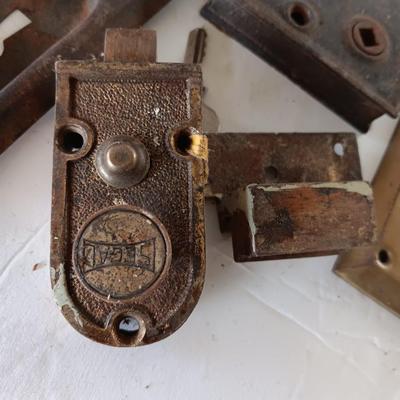 Antique door hardware