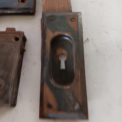 Antique door hardware