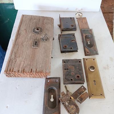 Antique door hardware