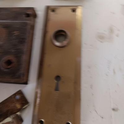 Antique door hardware