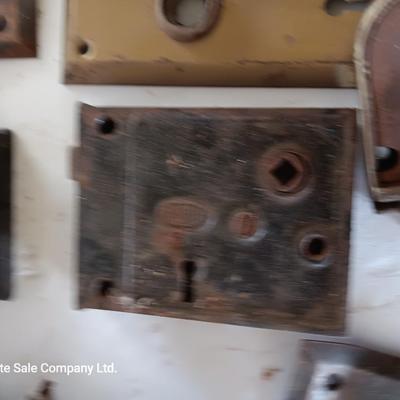 Antique door hardware