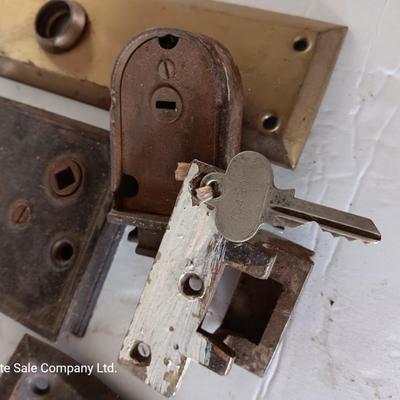 Antique door hardware