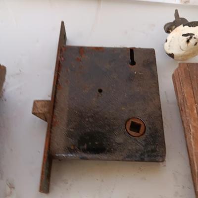 Antique door hardware