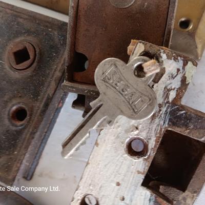 Antique door hardware