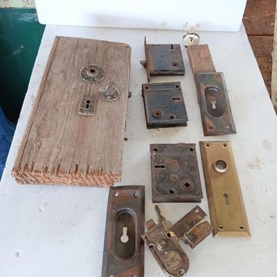 Antique door hardware