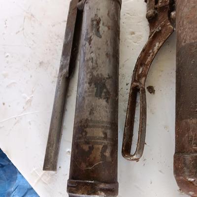 Two grease guns - Lincoln -