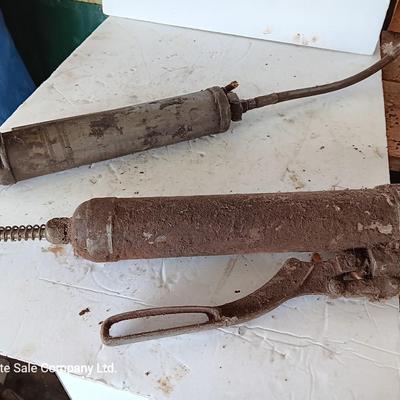 Two grease guns - Lincoln -