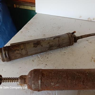 Two grease guns - Lincoln -
