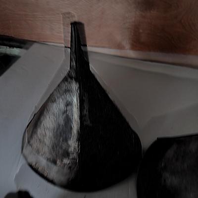 Old metal funnels - Coleman copper funnel and others