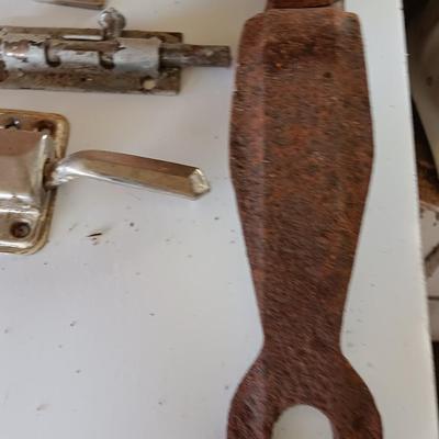 Vintage hardware - handles - hinges- levers - locks and more
