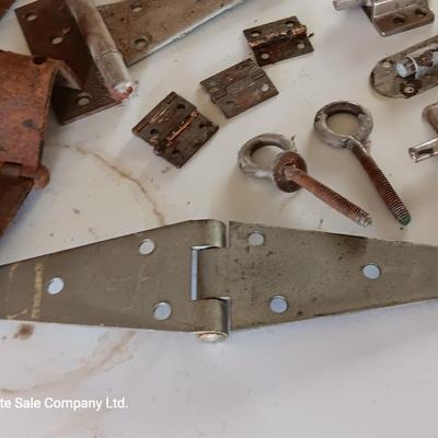 Vintage hardware - handles - hinges- levers - locks and more