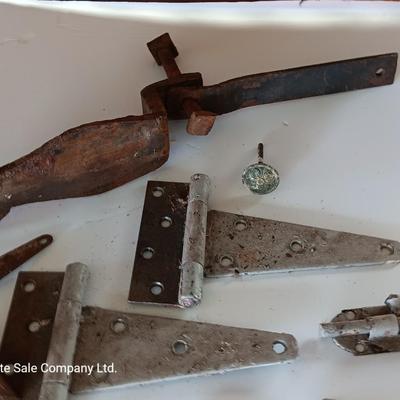 Vintage hardware - handles - hinges- levers - locks and more