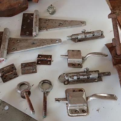 Vintage hardware - handles - hinges- levers - locks and more