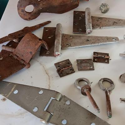 Vintage hardware - handles - hinges- levers - locks and more
