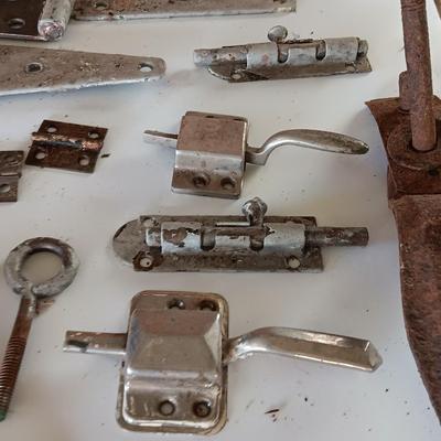 Vintage hardware - handles - hinges- levers - locks and more