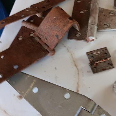 Vintage hardware - handles - hinges- levers - locks and more