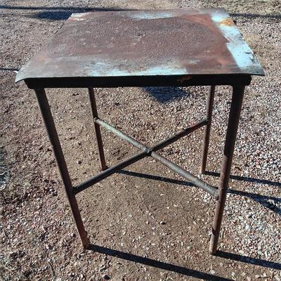 Steel welding table / work bench