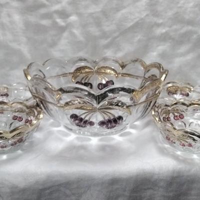Northwood Cherry and Cable Dessert Set
