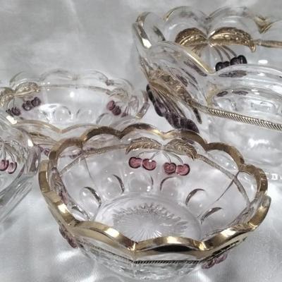 Northwood Cherry and Cable Dessert Set