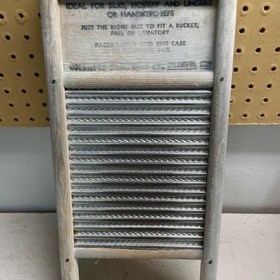 Vintage Dubl Handi washboard