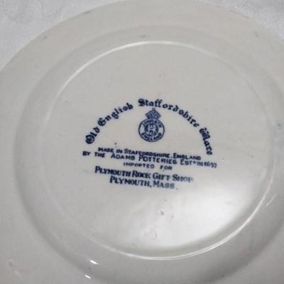 Plymouth Rock Staffordshire Plate,