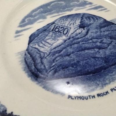 Plymouth Rock Staffordshire Plate,